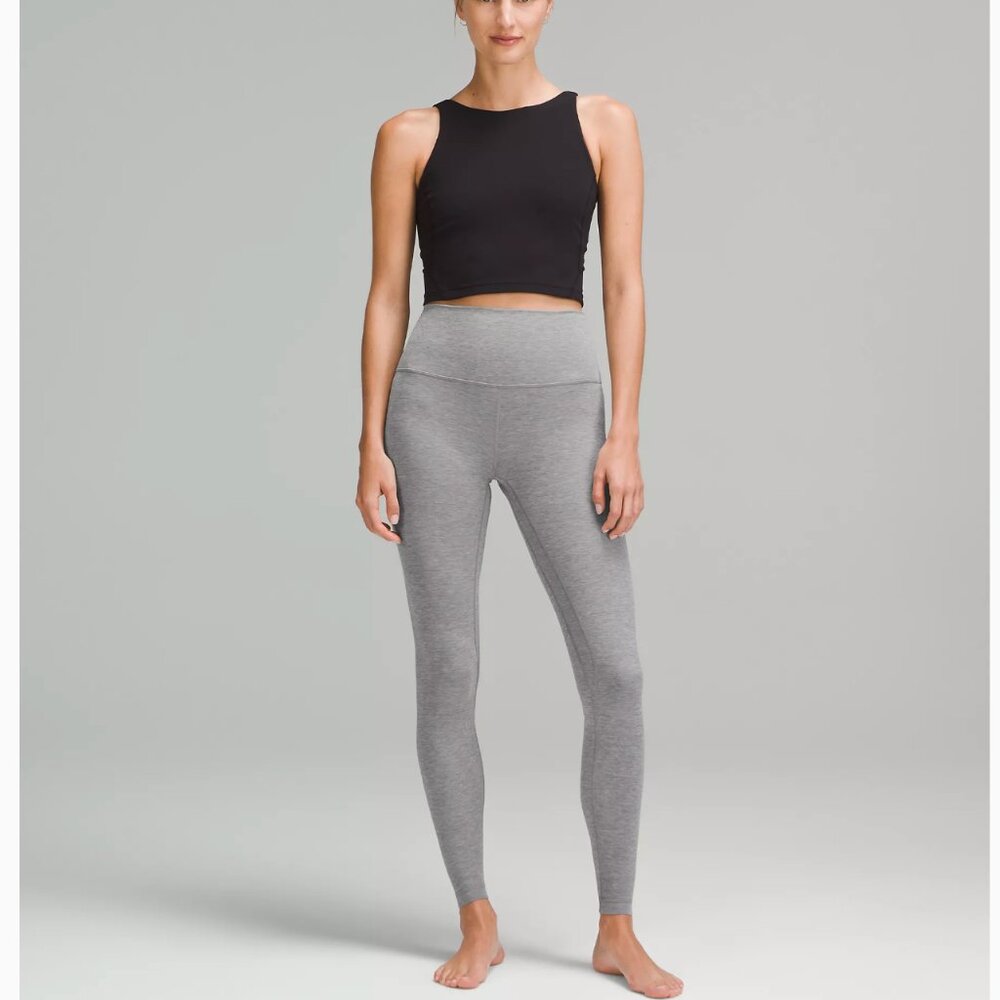 lululemon Align™ High-Rise Pant 28" Heathered Core Medium Grey	 Size: 2